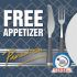 Free Appetizer